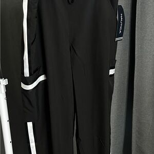 Nautica Black Joggers with White Accents Brand new with tags